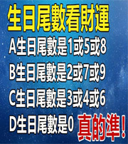 通化你的生日尾数是几？命运如何？